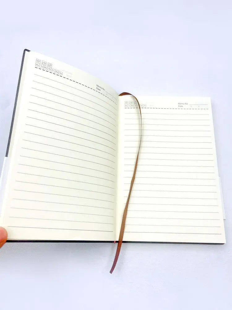 A5 A6 Sheepin Notebook Leather Office Journal Diary notepad Stationery Student Class lined NoteBook 160pages/240pages