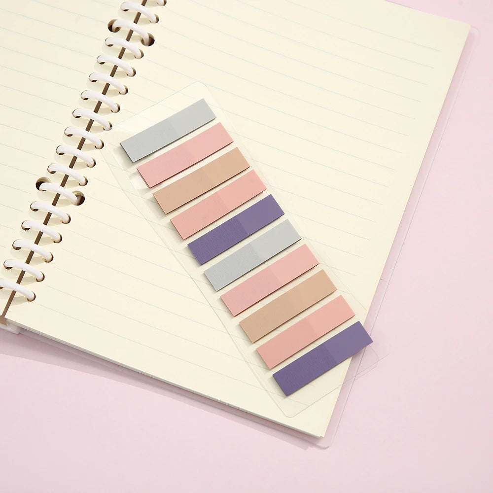 200-14400Sheets Transparent Index Creative Memo Pads Sticky Note Book Tabs Office School Stationery Self-Adhesive Stickers