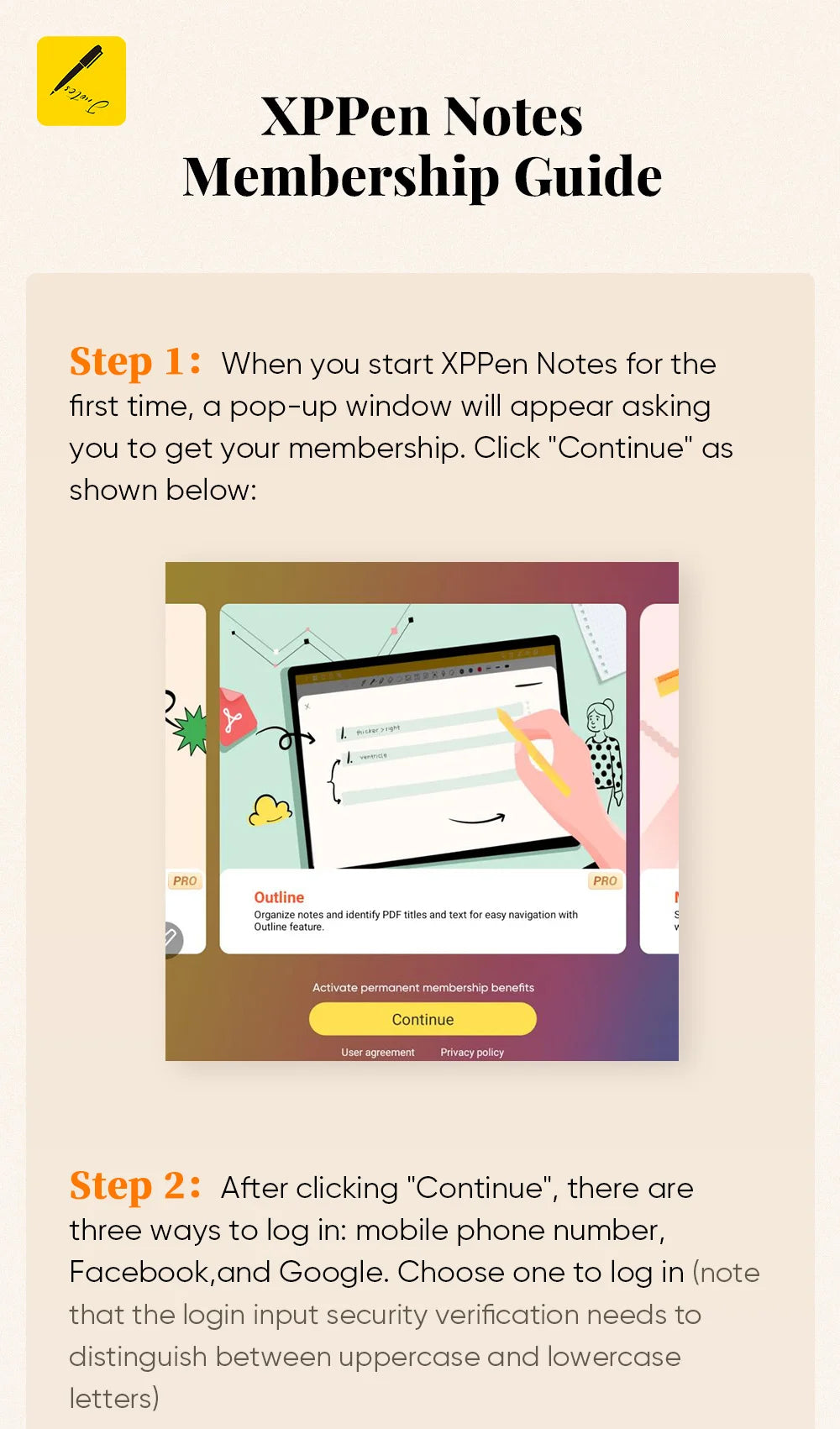 XPPen Magic Note Pad 3-in-1 Ink Paper Light Nature Color E-book Reader Android 14 Graphics Tablet Digital Writing Notebook Pad