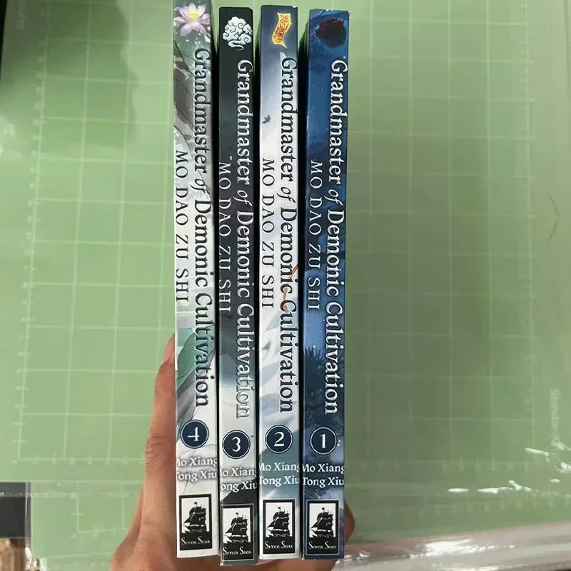 Grandmaster of Demonic Cultivation Mo Dao Zu Shi Vol.1-4 BL Fiction Books In English Edtion Grandmaster of Demonic Cultivation