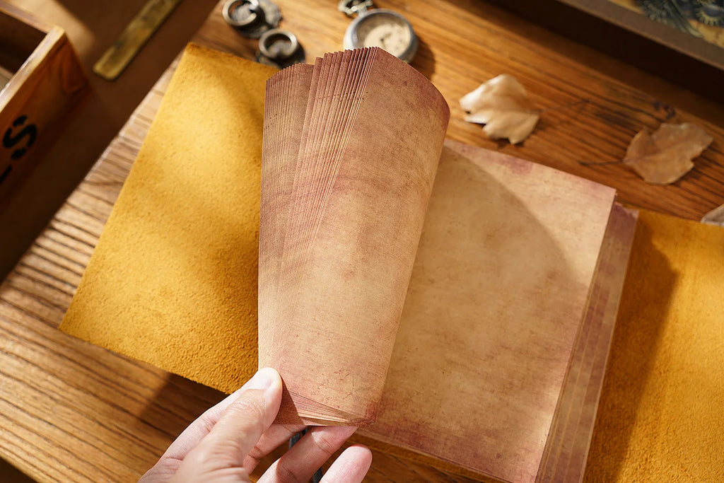 Handmade Loose-leaf Book Magic Diary Cowhide Retro Travel Notebook Thickened Sketchbook Notepad to Send Friends Birthday Gifts