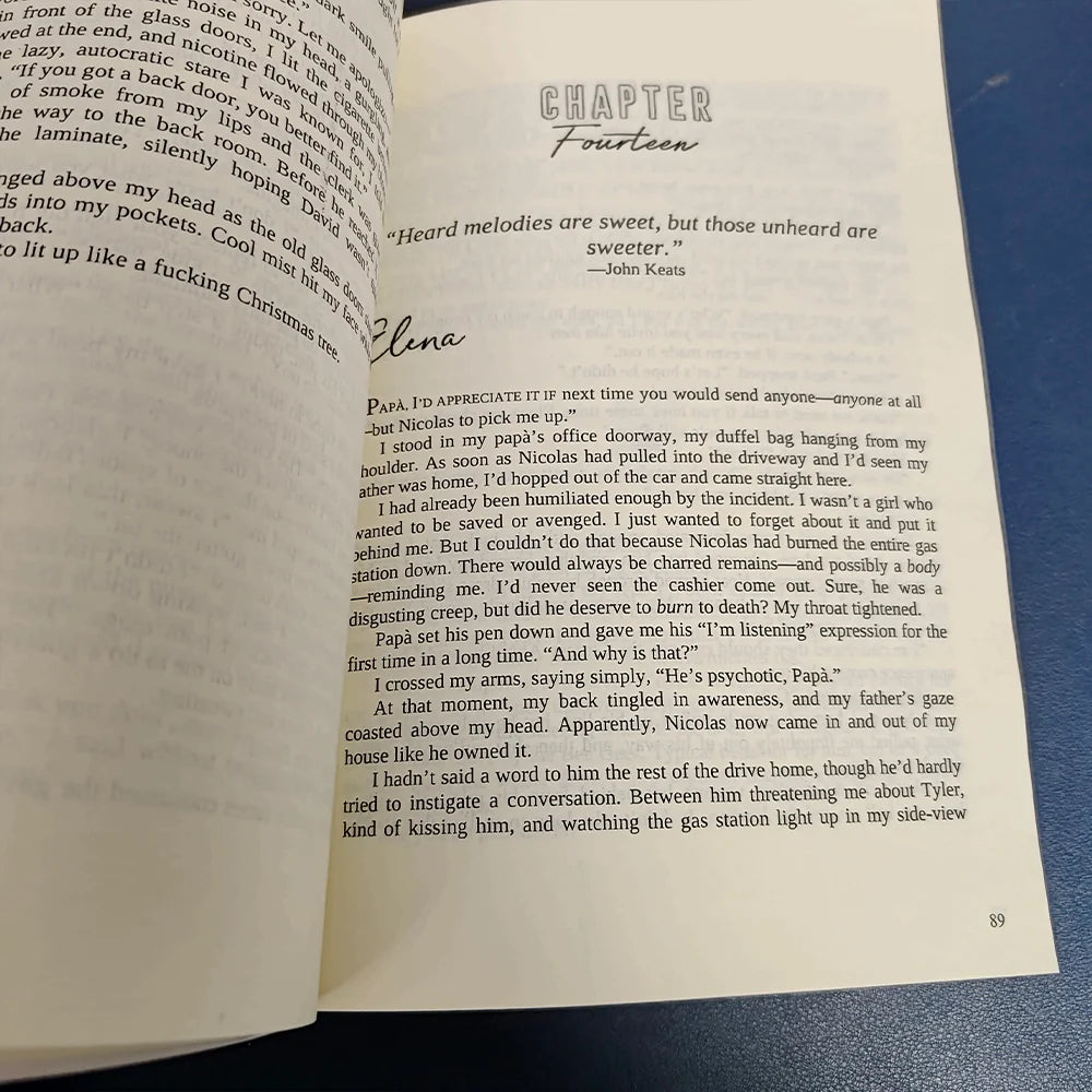 1 book The Sweetest Oblivion Made Paperback English book
