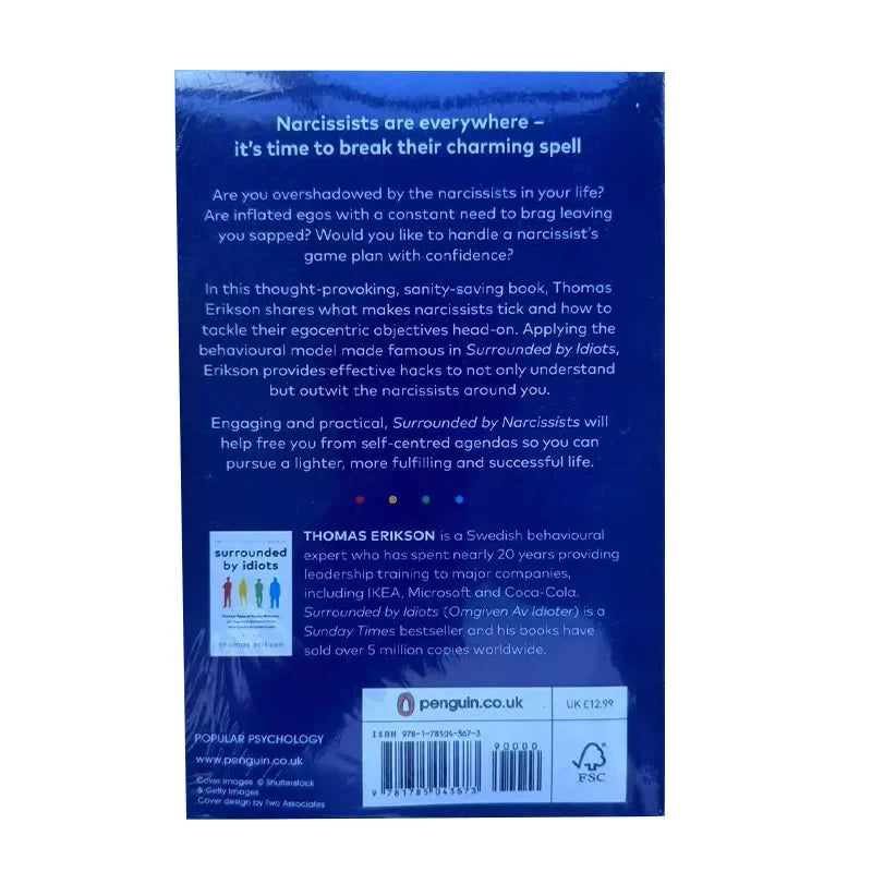 Surrounded by Narcissists By Thomas Erikson Or,How to Stop Other People's Egos Ruining Your Life Paperback English Book