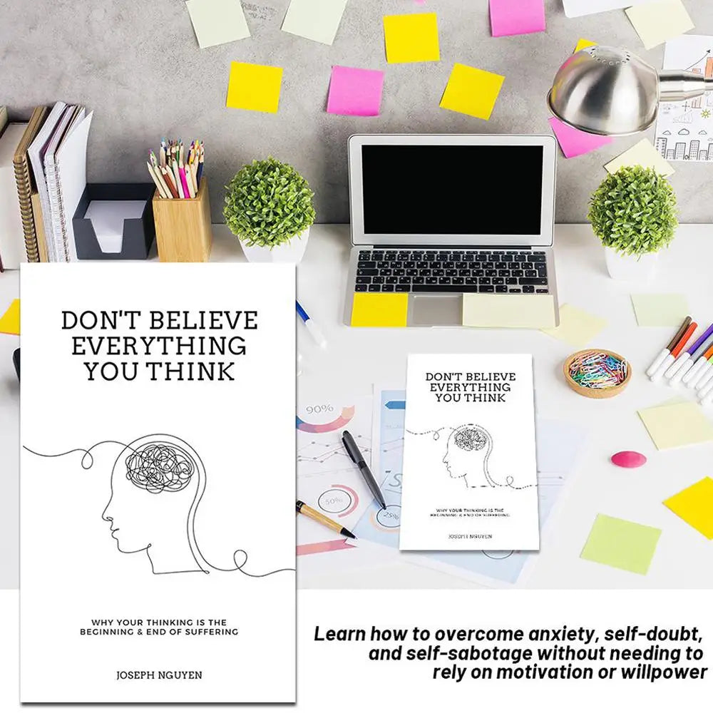 Don't Believe Everything You Think by Joseph Nguyen Why Your Thinking Is The Beginning & End Of Suffering Paperback English Book