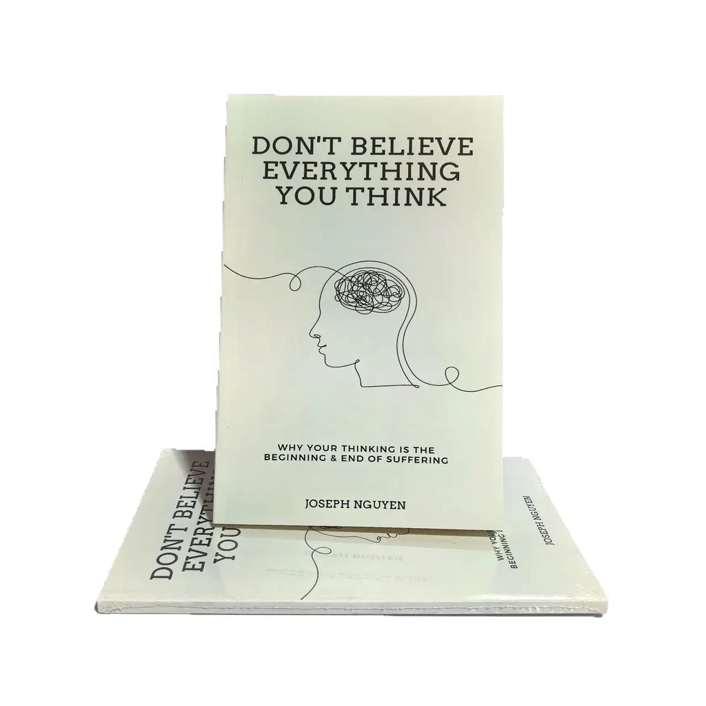 Don't Believe Everything You Think, How To Stop Thinking, Overcome Anxiety and Self-doubt Books Books in English Bíblia