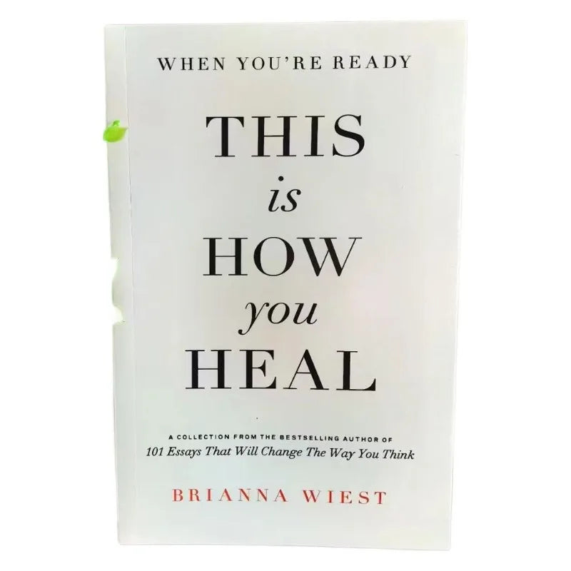 When You're Ready This Is How You Heal by Brianna Wiest Inspirational English Book Paperback