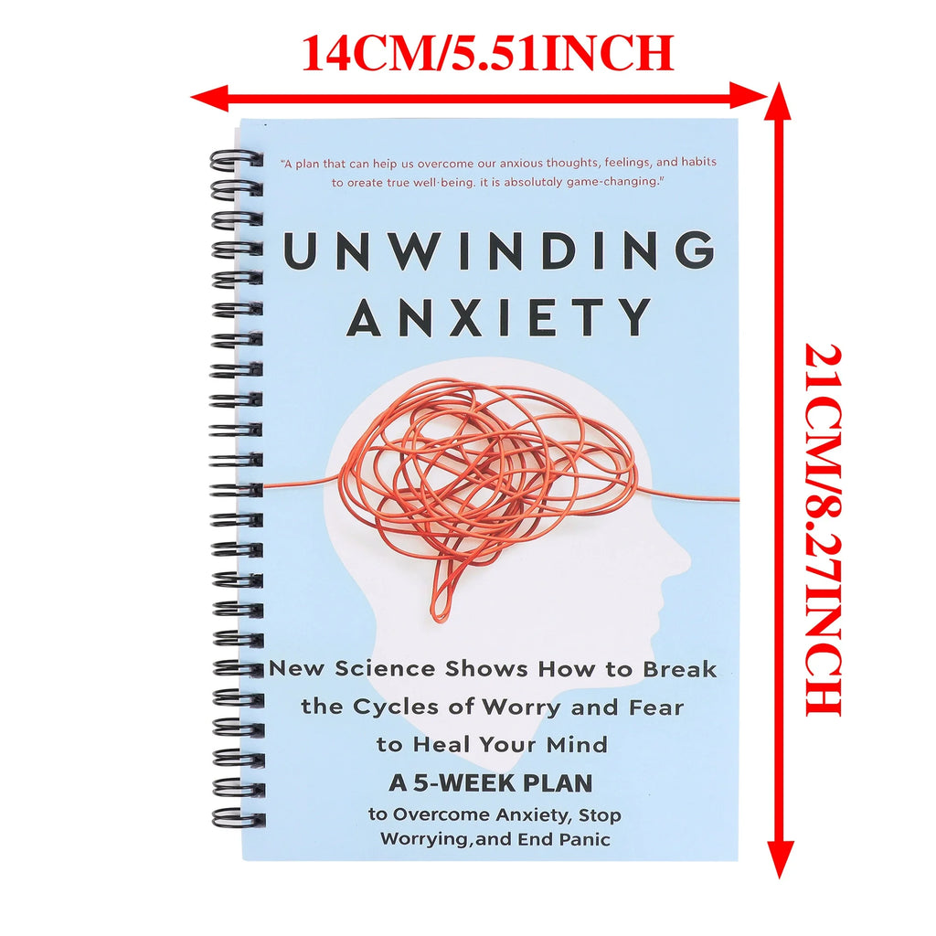 Unwinding Anxiety: A 5-Week Plan to Break the Cycles of Worry and Fear, Heal Your Mind with New Science, A Mind-Healing book