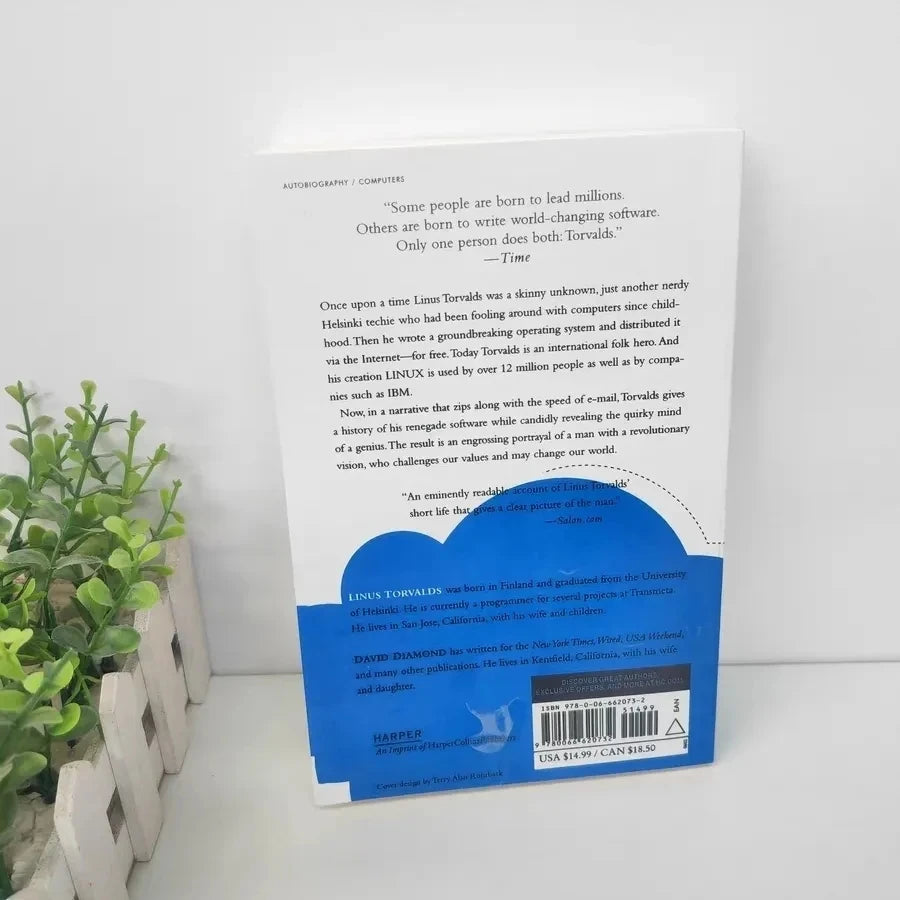 Just for Fun by Linus Torvalds The Story of an Accidental Revolutionary Paperback Book in English Libros