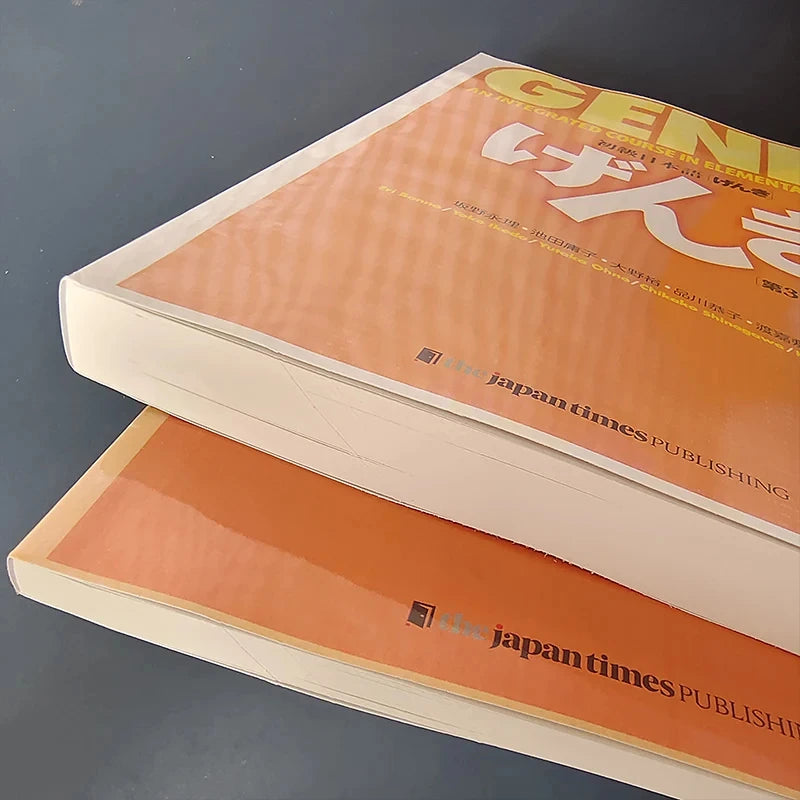 Genki 3rd Edition learn japanese Textbook workbook answer An Integrated Course In Elementary Japanese and english Learning Book