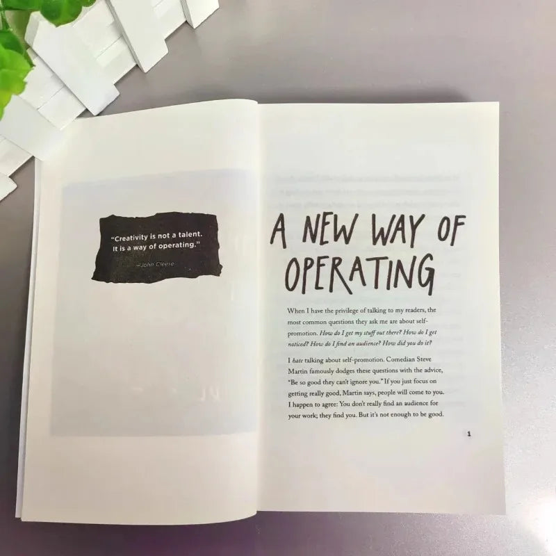 Show Your Work! by Austin Kleon -10 Ways to Share Your Creativity & Get Discovered Self-Help Book for Artists Entrepreneurs Gift