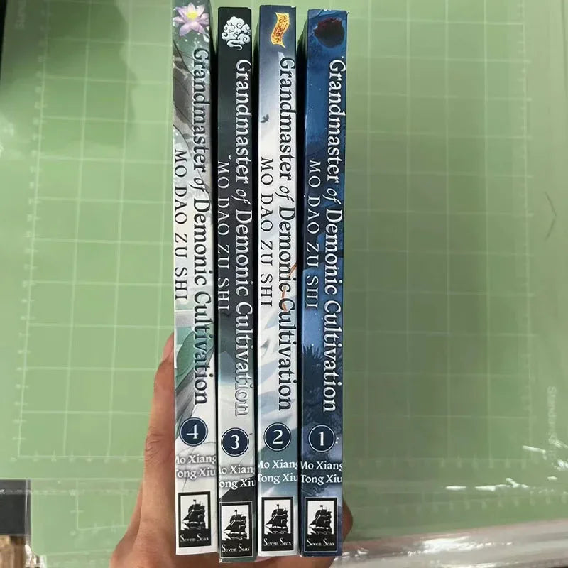 Grandmaster of Demonic Cultivation Mo Dao Zu Shi Vol.1-4 BL Fiction Books In English Edtion Grandmaster of Demonic Cultivation