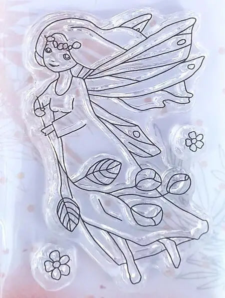 New French Clear Stamp And Cutting Die /Seal For DIY Scrapbooking/ Clear Stamp Sheets A7009
