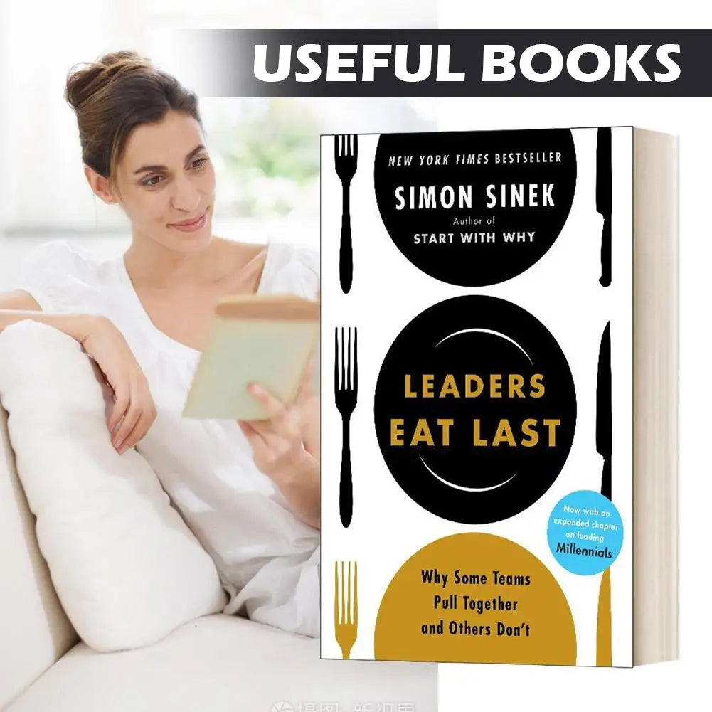 Leaders Eat Last By Simon Sinek Why Some Teams Pull Together and Others Don't Paperback Book in English