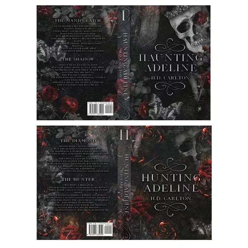 2 Books Set Haunting Adeline Cat and Mouse Duet By H. D. Carlton Paperback in English