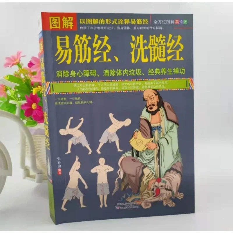 Illustrated Yi Jin Jing Washing Marrow Jing Yi Jin Jing Health Book Classic Traditional Culture Books