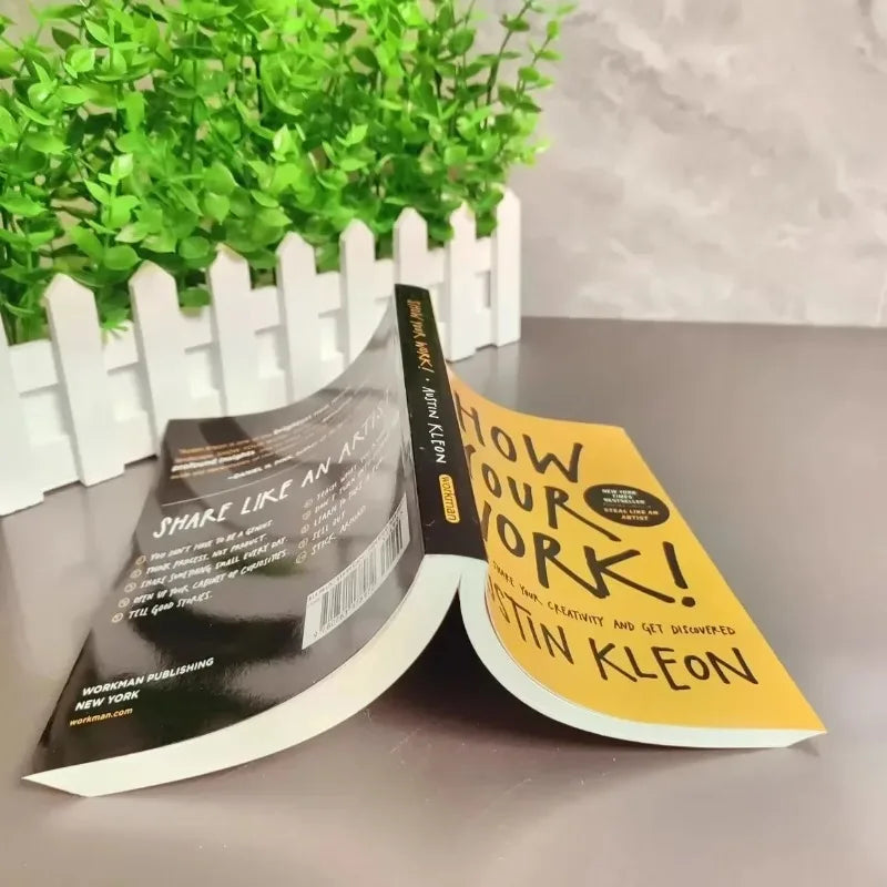 Show Your Work! by Austin Kleon -10 Ways to Share Your Creativity & Get Discovered Self-Help Book for Artists Entrepreneurs Gift