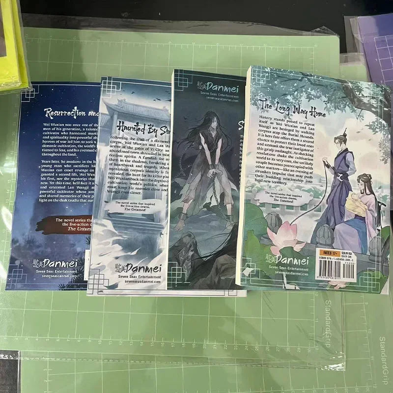 Grandmaster of Demonic Cultivation Mo Dao Zu Shi Vol.1-4 BL Fiction Books In English Edtion Grandmaster of Demonic Cultivation