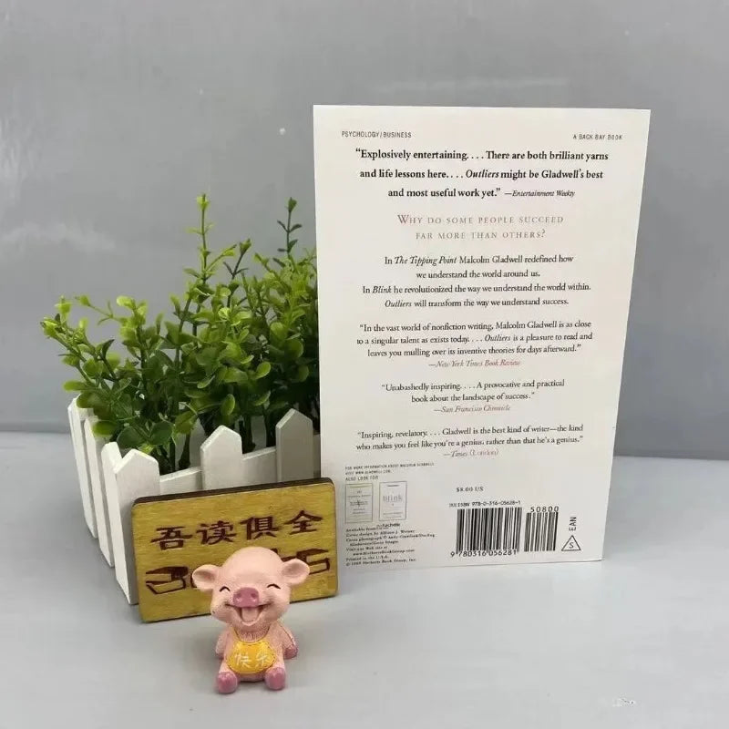 Outliers: The Story of Success By Malcolm Gladwell in English Self-management Success Psychology Popular Reading Books for Adult