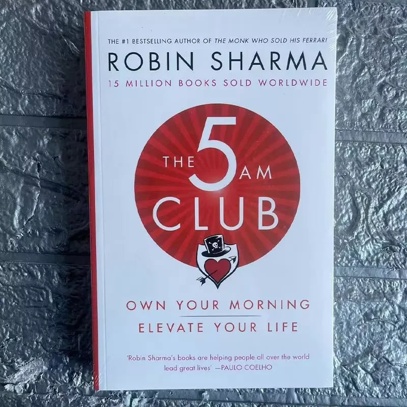 Robin Sharma's 5AM Club Provides You with Tomorrow, English Books and Psychology Books To Improve Your Life.  Psychology