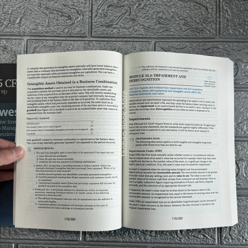 2025 CFA Level 1 SchweserNotes Fimancial Statement Analysis and Equity Investments,Quantitative Methods, English Notes Books
