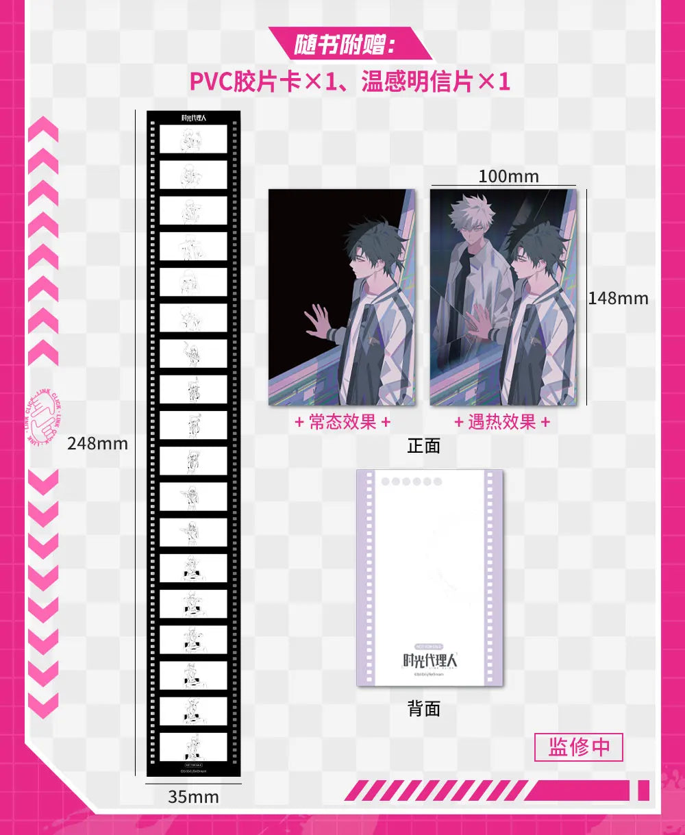 Anime Link Click Official Painting Album Cheng Xiaoshi, Lu Guang Cartoon Characters Art Collection Book Special Edition