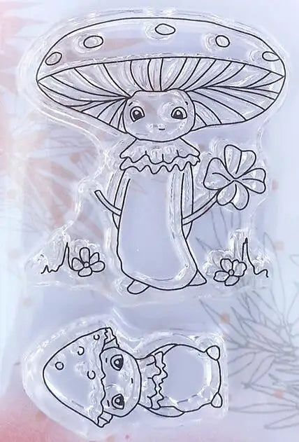 New French Clear Stamp And Cutting Die /Seal For DIY Scrapbooking/ Clear Stamp Sheets A7009