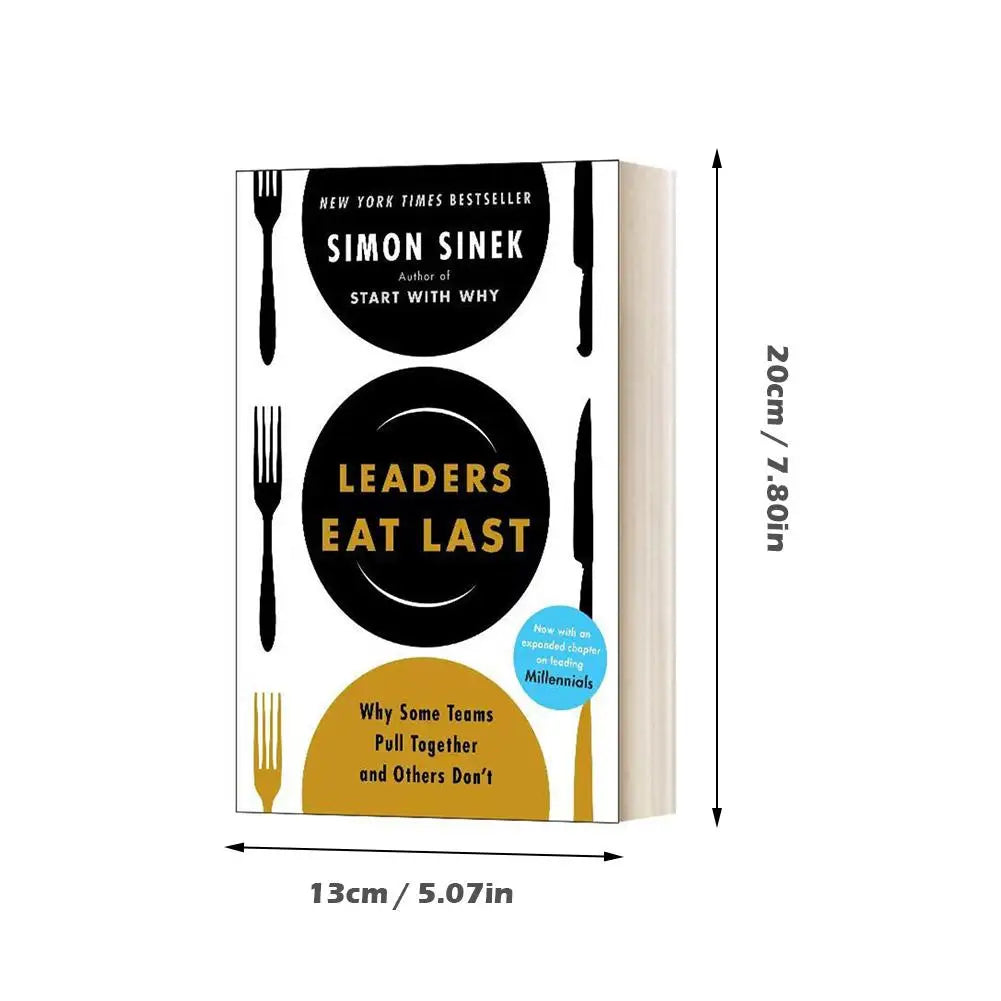 Leaders Eat Last By Simon Sinek Why Some Teams Pull Together and Others Don't Paperback Book in English